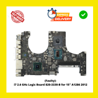 Faulty -i7 2.6 GHz Logic Board 820-3330-B for Apple Macbook Pro Unibody 15" A1286 2012