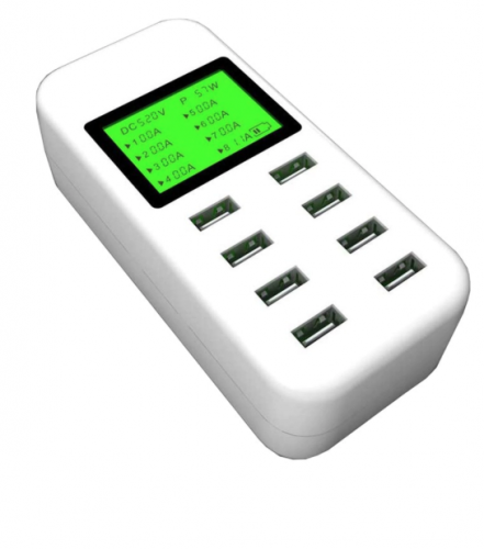 Smart USB Charger with LCD Display