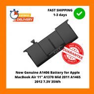 Apple A1406 New Replacement Battery Macbook Air A1370 and A1465