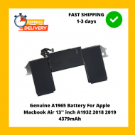 Genuine A1965 Battery For Apple Macbook Air 13'' inch A1932  2018 2019 and A2179 4379mAh
