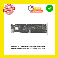 Faulty - i5 1.3GHz 8GB RAM Logic Board 820-3437-B for MacBook Air 13" A1466 2013 2014