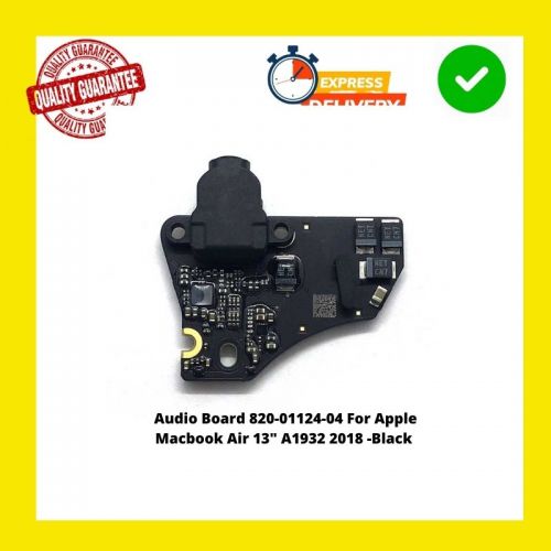 Audio Board 820-01124-04 for Apple Macbook Air 13" A1932 2018 -Black