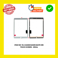 IPAD 10.2 A2428/A2429/A2270 TOUCH SCREEN - White