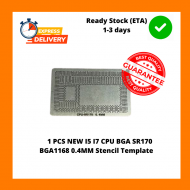 1 PCS NEW I5 I7 CPU BGA SR170 BGA1168 0.4MM Stencil Template